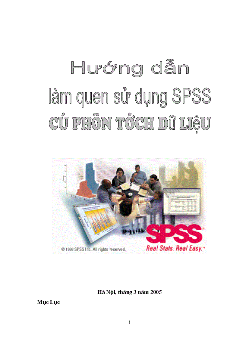 Hướng dẫn làm quen sử dụng SPSS có phân tích dữ liệu