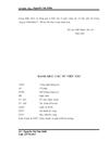Hoàn thiện công tác phân tích công việc và đánh giá thực hiện công việc tại công ty Cổ phần Đầu tư và Dịch vụ Đô thị Việt Nam VINASINCO