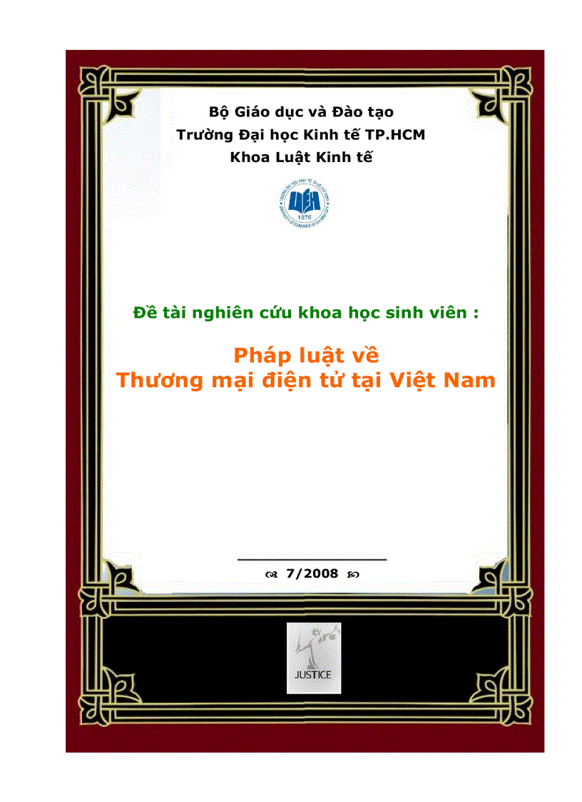 Pháp luật về Thương mại điện tử tại Việt Nam