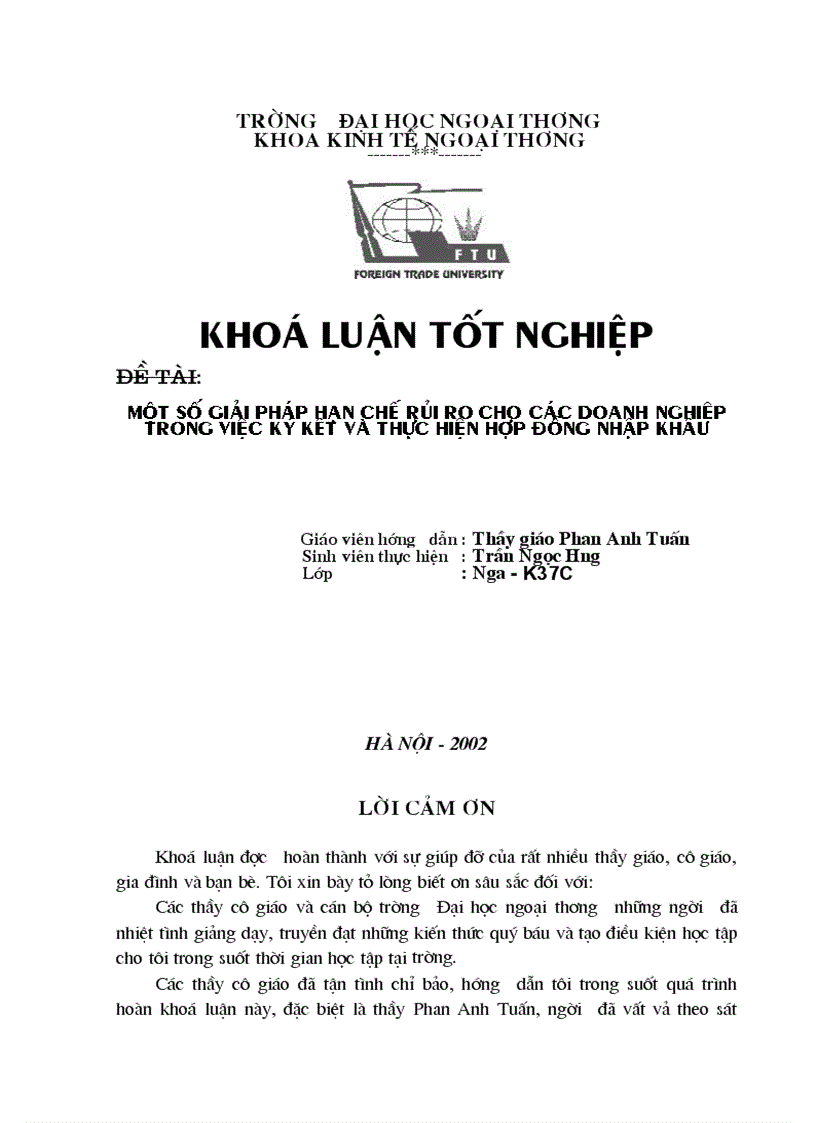 Hạn chế rủi ro trong ký hợp đồng xuất nhập khẩu