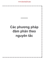 Để thành công trong đàm phán