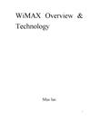 WiMAX Overview Technology