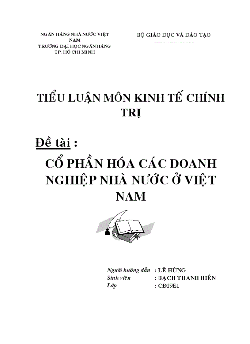 Cổ phần hóa các doanh nghiệp Việt Nam