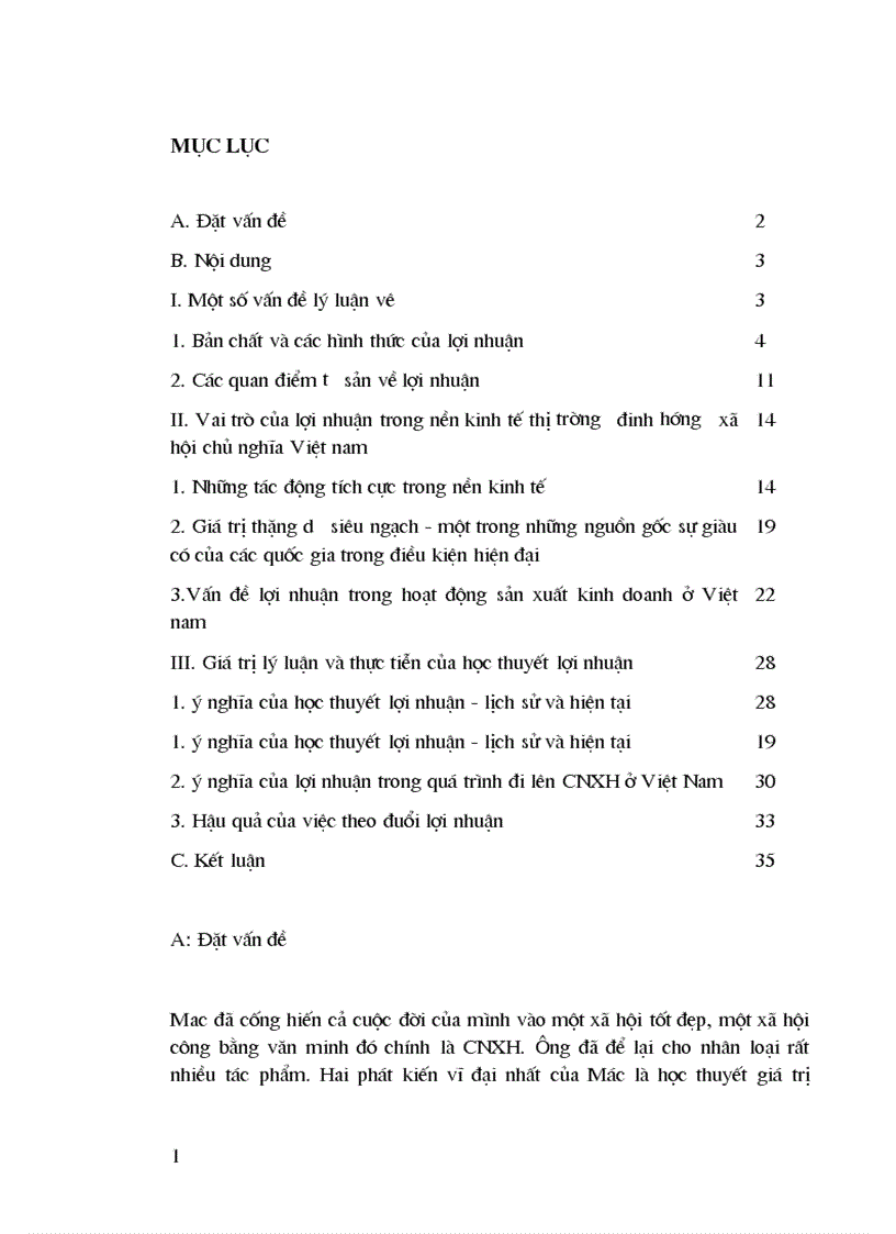 Vai trò của lợi nhuận trong nền kinh tế thị trường định hướng xã hội chủ nghĩa ở Việt Nam