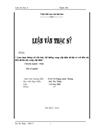 Lựa chọn thông số cấu trúc Hệ thống cung cấp điện đô thị có xét đến chỉ tiêu độ tin cậy cung cấp điện