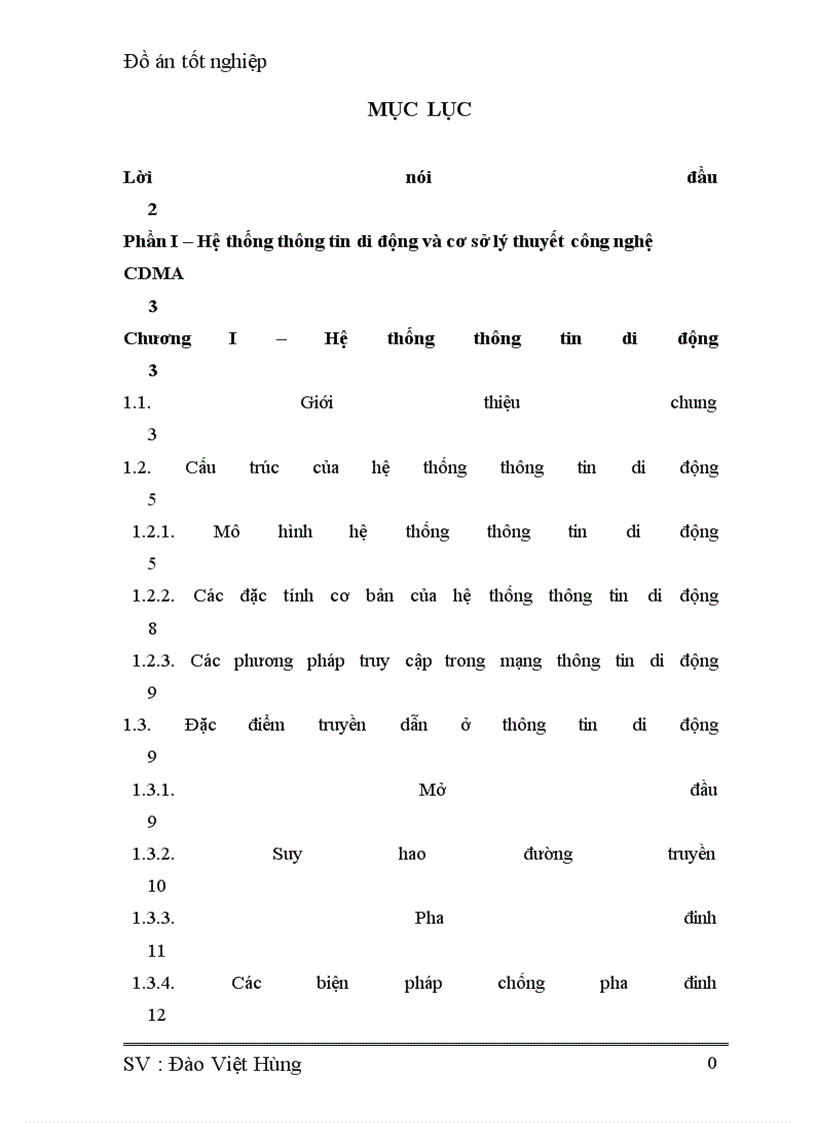 Thông tin di động số và một hệ thống ứng dụng của hãng Qualcom