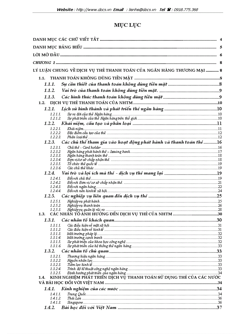 Phát triển dịch vụ thanh toán sử dụng thẻ tại các Ngân hàng thương mại Việt Nam trong điều kiện hội nhập kinh tế quốc tế