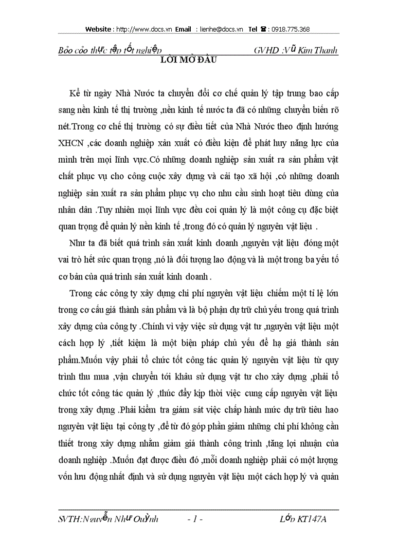 Một số kiến nghị nhằm nâng cao hiệu quả của công tác quản lý nguyên vật liệu ở công ty cổ phần đầu tư xây dựng phát triển tin học hà nội