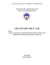 Công tác bảo hộ lao động đối với người lao động tại xí nghiệp môi trường đô thị huyện thanh trì