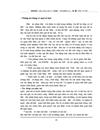 Nhu cầu dùng nước khu vực huyện Thuỷ Nguyện năm 2005 2010