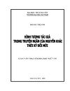 Hình tượng tác giả trong truyện ngắn của Nguyễn Khải thời kỳ đổi mới