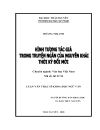 Hình tượng tác giả trong truyện ngắn của Nguyễn Khải thời kỳ đổi mới