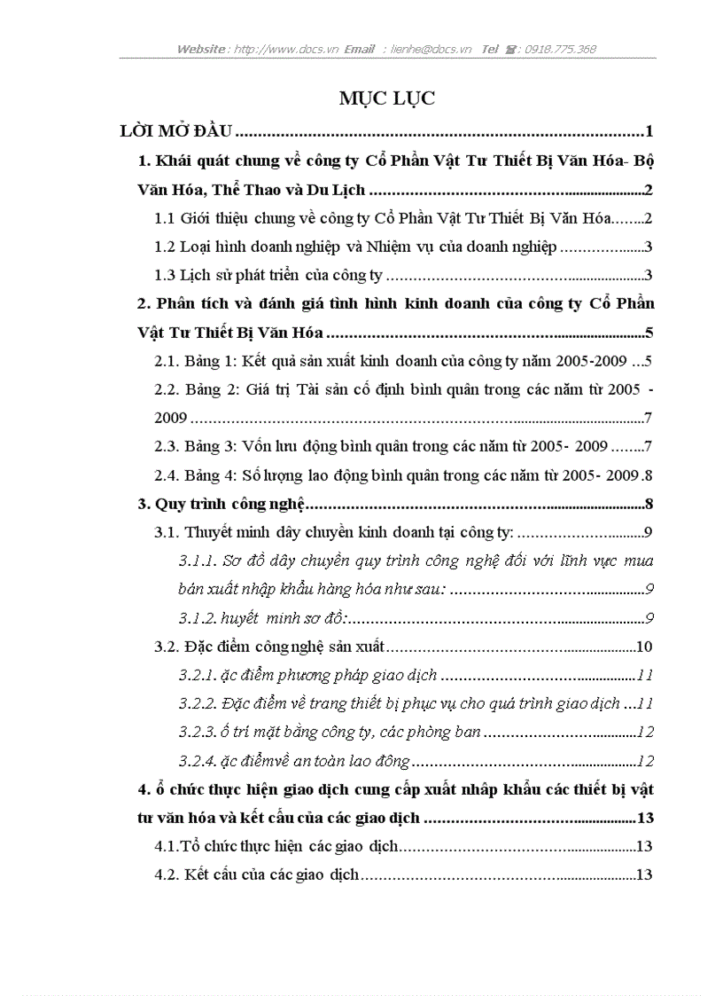 Công ty Cổ Phần Vật Tư Thiết Bị Văn Hóa