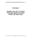 Thiết kế hệ thống xử lý nước thải cho nhà máy mỹ phẩm