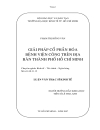 Biện pháp cổ phần hóa bệnh viện công trên địa bàn thành phố Hồ Chí Minh