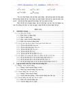 Xét ảnh hưởng của các dạng định luật điều khiển đến sai số tĩnh độ quá chỉnh thời gian quá độ của hệ thống điều khiển tự động ổn định độ cao của