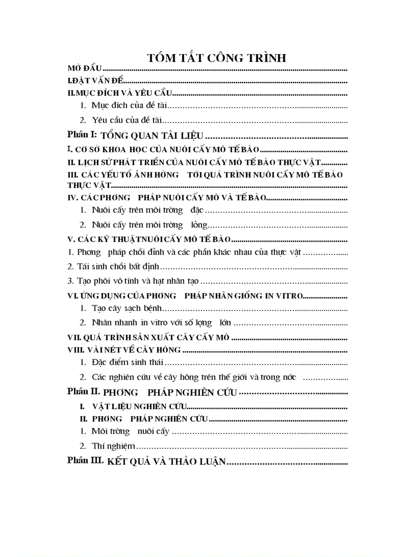 Các nghiên cứu về cây hông trên thế giới và trong nước