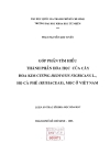 Góp phần tìm hiểu thành phần hóa học của cây hoa kim cương hedyotis nigricans l họ cà phê rubiaceae mọc ở việt nam