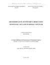 Determinants of poverty reduction potential of land in rural vietnam