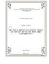 Vị trí vai trò của gia đình trong xã hội xây dựng gia đình việt nam hiện nay