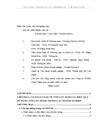 Một số giải pháp nhằm nâng cao hiệu quả quản lý và sử dụng vốn lưu động tại Công ty TNHH Vĩnh Thịnh