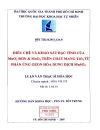 Điều chế và khảo sát đặc tính của MnO2 đơn MnO2 trên chất mang TiO2 từ phản ứng OZON hóa dung dịch MnSO4