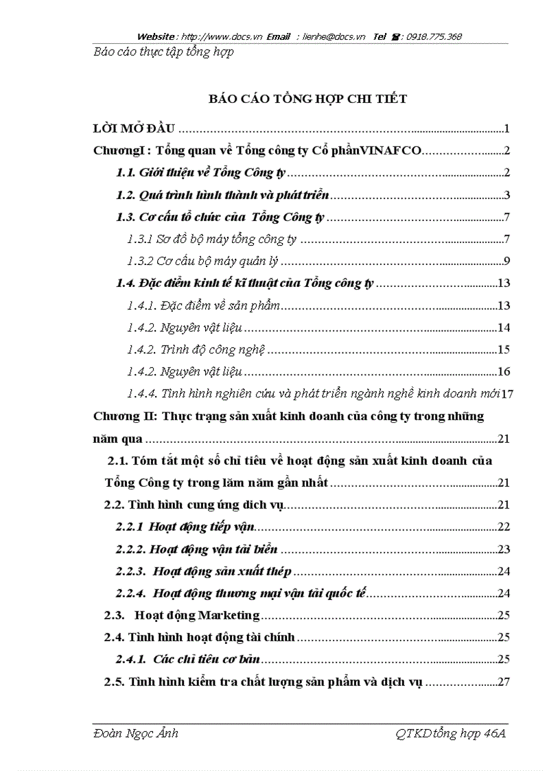 Tổng công ty Cổ phầnVINAFCO