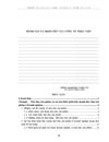 Tiêu thụ sản phẩm và giải pháp nâng cao chất lượng tiêu thụ sản phẩm của công ty Cổ phần bánh kẹo Hải Hà