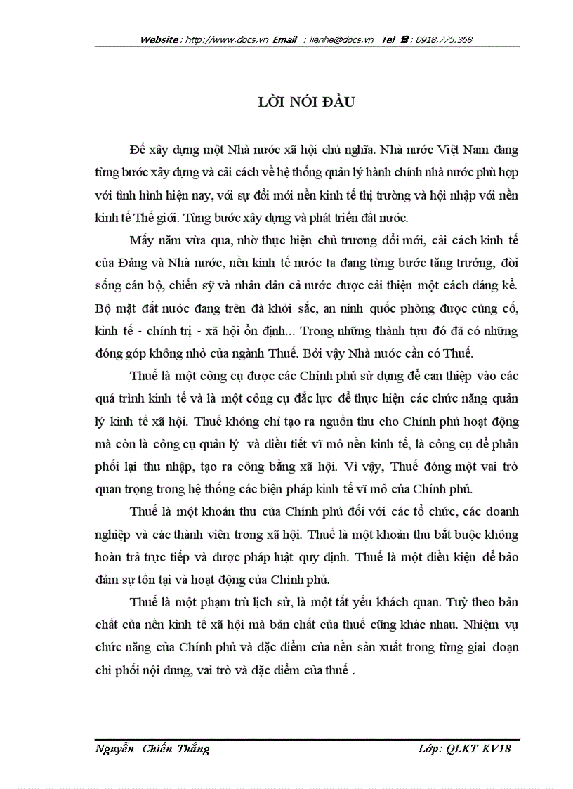 Thực trạng Chi cục Thuế huyện Kỳ Sơn