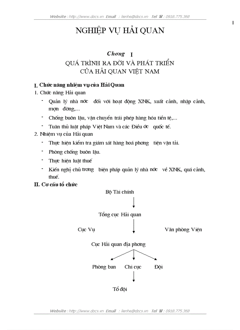 Nghiệp vụ hải quan
