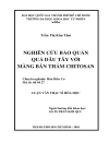 Nghiên cứu bảo quản quả dâu tây với màng bán thấm chitosan