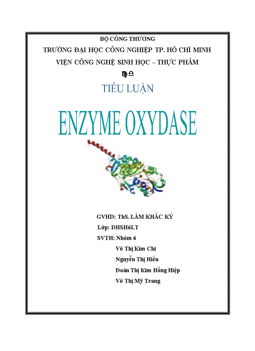 Enzyme Oxydase