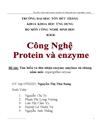 Công nghệ Protein và enzyme Tìm hiểu và thu nhận enzyme amylase từ chủng nấm mốc Aspergillus oryzae