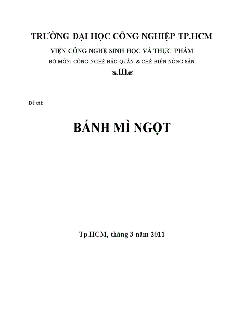 Bánh mì ngọt