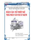 Thiết kế nhà máy sản xuất kem