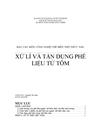 Xử lý và tận dụng phế liệu từ tôm