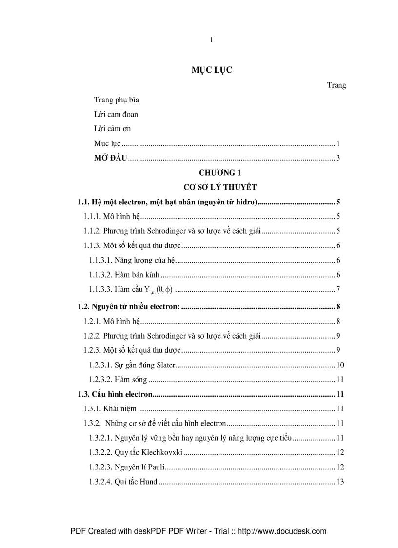 Tính toán năng lượng electron bằng phần mềm Mathematica và áp dụng trong giảng dạy hóa học 10