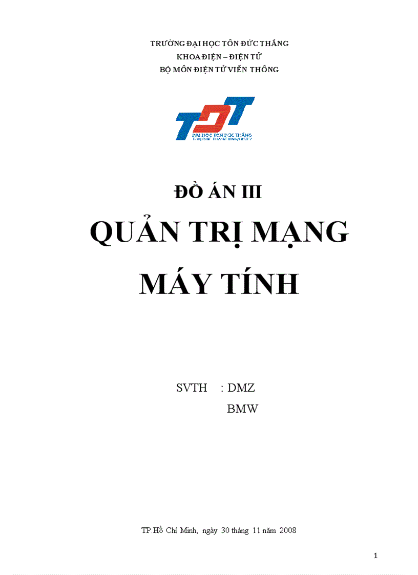 Quản trị mạng máy tính