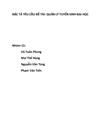 Bài tập lớn môn công nghê phần mềm thiết kế và cài đặt phần mềm quản lý điểm tuyển sinh đai học