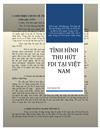 Tình hình thu hút FDI tại Việt Nam tính đến năm 2010