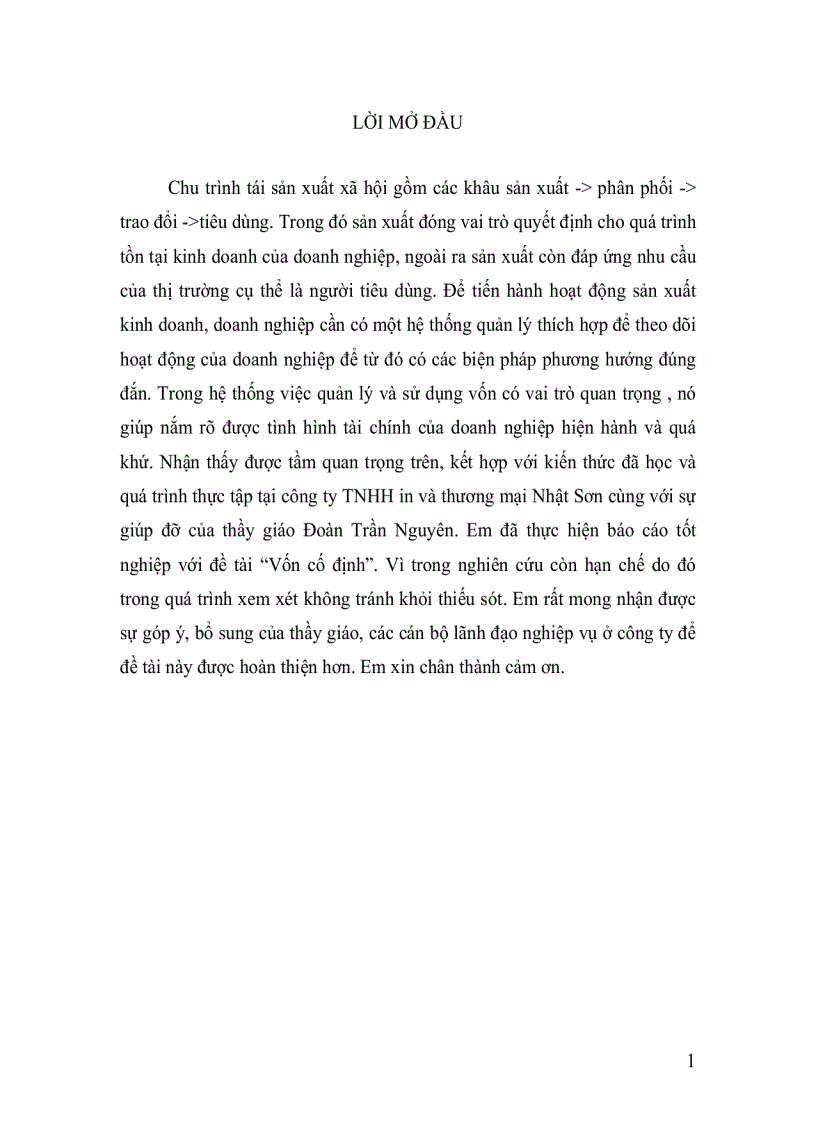 Vốn cố định