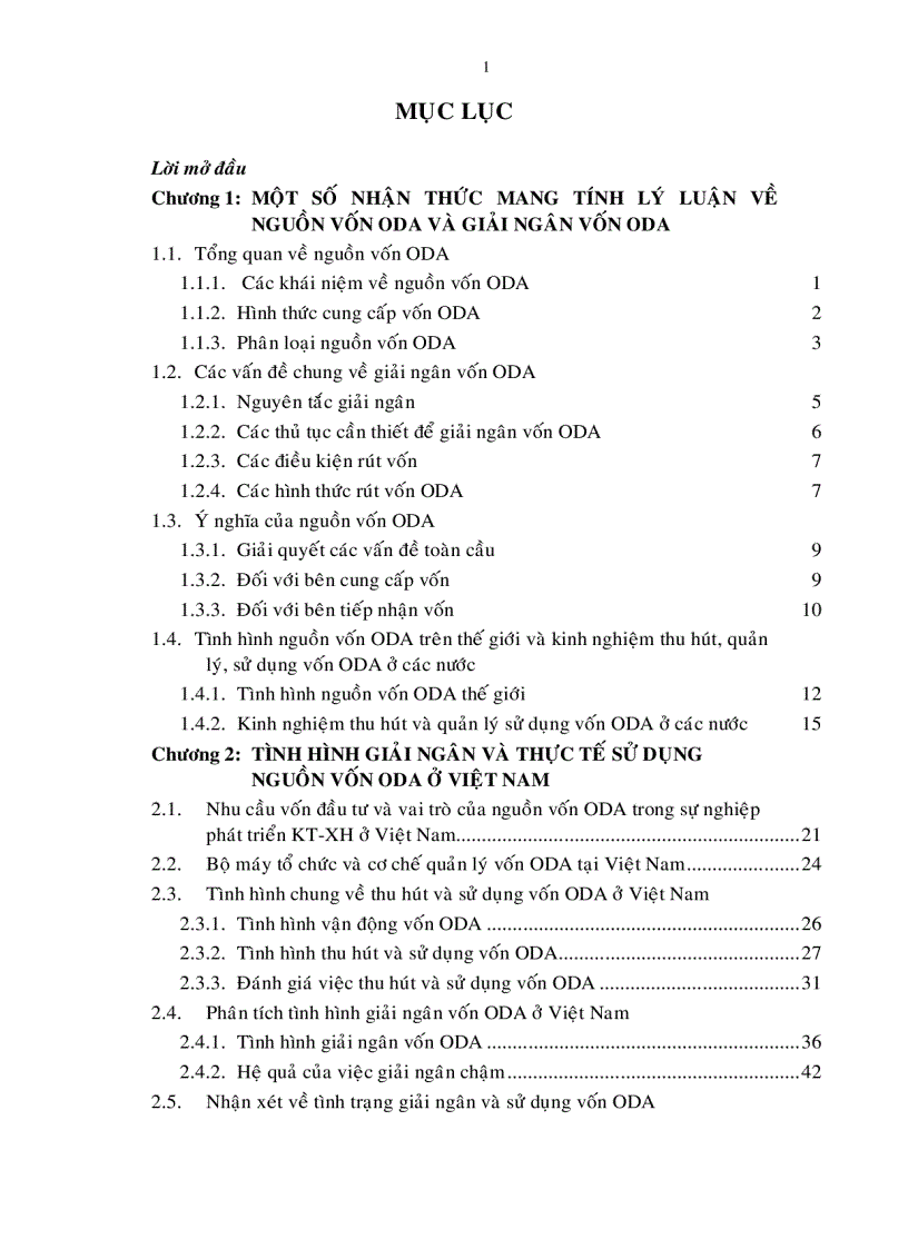 Các giải pháp để nâng cao hiệu quả quản lý và đẩy mạnh tiến độ giải ngân nguồn vốn ODA ở Việt Nam