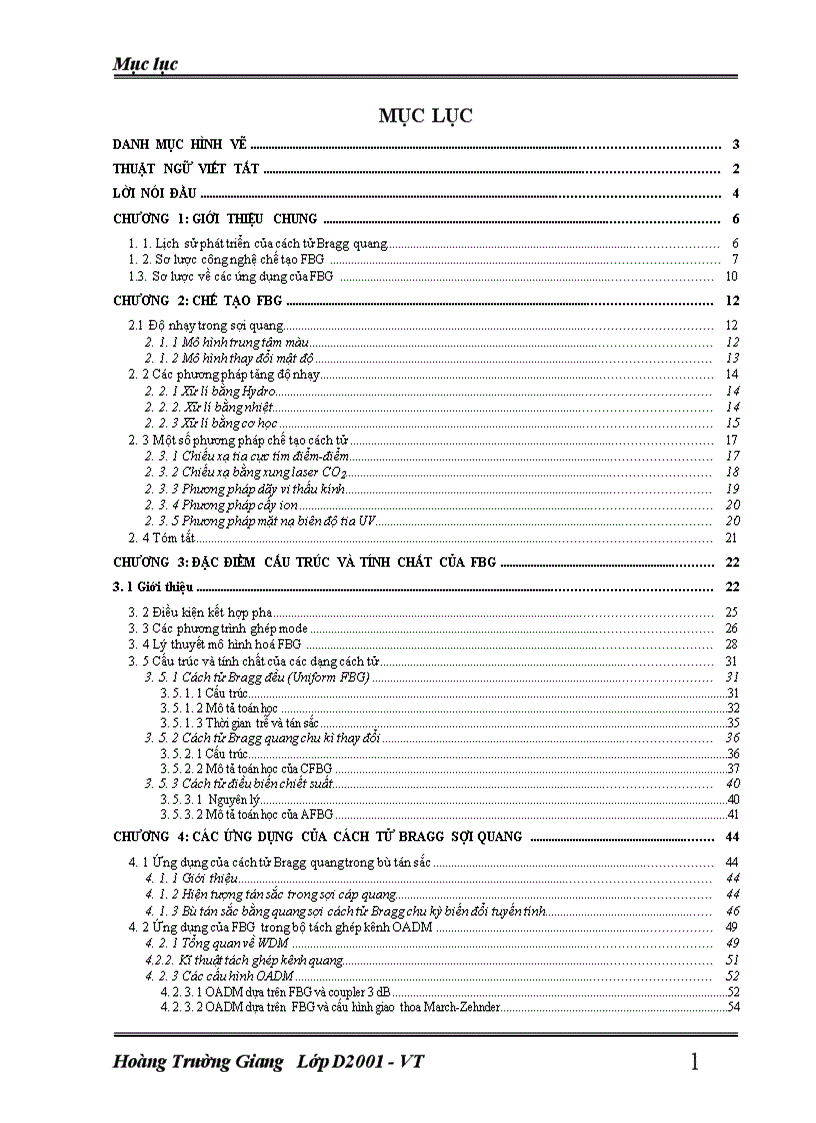 Cách tử Bragg sợi quang