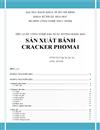 Công nghệ sản xuất bánh cracker phô mai