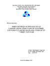 Thiết kế phân xưởng sản xuất yaourt dạng lỏng năng suất 8 triệu lít năm và yaourt dạng gel năng suất 7 triệu tấn năm kèm bản CAD 6 201