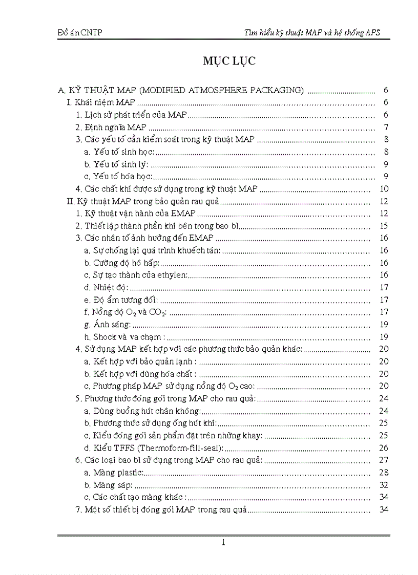 Tìm hiểu về Kỹ thuật MODIFIED ATMOSPHERE PACKAGING MAP và ANTIMICROBIAL PACKAGING SYSTEMS APS