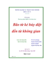 Bão từ kẻ hủy diệt đến từ không gian