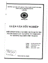 Biện pháp nâng cao hiệu quả quản trị nguồn nhân lực tại công ty TNHH đầu tư thương mại Đền Phú TP HCM