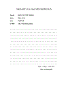 Sử dụng ngôn ngữ VHDL xây dựng chuyển mạch không gian đơn giản