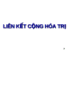 Liên kết hóa học cấu tạo phân tử